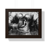 Statue Of Goddess Gana - Patan Nepal, Durbar Square - Framed Photo Print