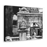 Five-Point Star, Patan, Nepal, Durbar Square - Canvas Print