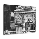 Five-Point Star, Patan, Nepal, Durbar Square - Canvas Print
