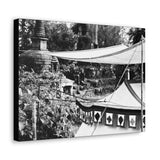 TentTom himself In The Wild in Kathmandu - Kathmandu, Nepal 1972 - Canvas Print
