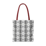 Spiritual Floral Tote Bag | OM Symbol Design