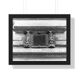 Traditional Newari Window - Patan Nepal, Durbar Square - Framed Photo Print