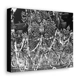 Interior walls of a temple in Patan, Neal, Durbar Square - Canvas Print