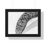 Door Arch Wood Detail - Hanuman Dhoka Royal Palace - Patan Durbar Square - Framed Photo Print