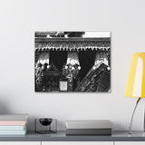 Storefront Wood Carved Hanging - Patan Nepal - Canvas Print