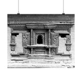 Ornate Hand Carved Window Treatment - Patan Durbar Square Nepal - Premium Poster Print