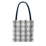 Spiritual Floral Tote Bag | OM Symbol Design