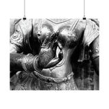 Statue Of Goddess Gana - Patan Nepal, Durbar Square - Premium Poster Print