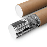 Royal Court Ambassador Stone Statue - Patan Nepal, Durbar Square - Premium Poster Print