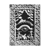 Wood Carving Of Eye And Flowers - Patan Nepal, Durbar Square - Canvas Print