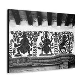 Hanuman Dhoku Wall Painting - Patan, Nepal - Canvas Print