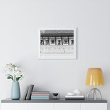 Royal Palace Hallway with Wall Paintings - Patan Nepal - Framed Photo Print