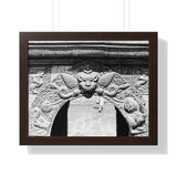 Gargoyle Door Entrance - Patan Nepal, Durbar Square - Framed Photo Print
