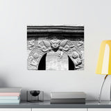 Gargoyle Door Entrance - Patan Nepal, Durbar Square - Premium Poster Print