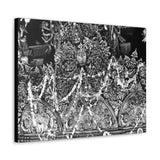 Interior walls of a temple in Patan, Neal, Durbar Square - Canvas Print