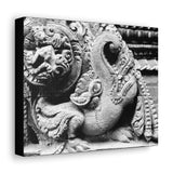 Dragon Fish in Pattan Nepal - Canvas Print