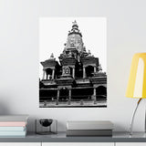28 - Beautiful Patan Mandir Temple - Patan Nepal, Durbar Square - Premium Poster Print