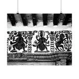 Hanuman Dhoku Wall Painting - Patan, Nepal - Premium Poster Print