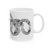 Chaos of Infinity White Ceramic Mug