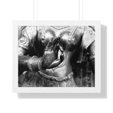 Statue Of Goddess Gana - Patan Nepal, Durbar Square - Framed Photo Print