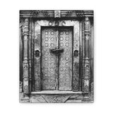 Brass Doors At Royal Palace - Patan Nepal, Durbar Square - Canvas Print