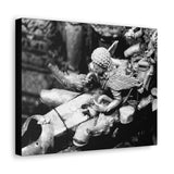 Spout At Royal Sunken Bath - Patan Nepal, Durbar Square - Canvas Print