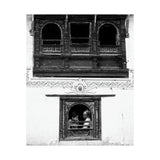 Day In The Life Through a Window, 1972 - Kathmandu, Nepal - Premium Poster Print