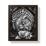 Royal Bath Detail - Patan Nepal - Framed Photo Print