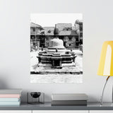 Famous Bell In Courtyard Center - Patan Nepal, Durbar Square - Premium Poster Print