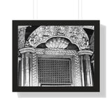 Royal Window Grate Covering Detail - Patan Nepal, Durbar Square - Framed Photo Print