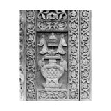 Wood Carving Of Water Jug - Patan Nepal, Durbar Square - Premium Poster Print