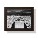 Gargoyle Door Entrance - Patan Nepal, Durbar Square - Framed Photo Print