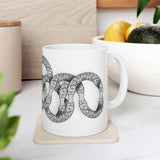Chaos of Infinity White Ceramic Mug