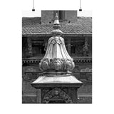 Brass Temple Tower - Patan Nepal, Durbar Square - Premium Poster Print