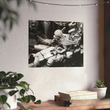 Spout At Royal Sunken Bath - Patan Nepal, Durbar Square - Premium Poster Print