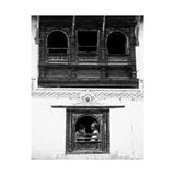 Day In The Life Through a Window, 1972 - Kathmandu, Nepal - Premium Poster Print