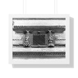 Traditional Newari Window - Patan Nepal, Durbar Square - Framed Photo Print