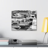 Three Pagodas Roof Tops - Kathmandu, Nepal - Canvas Print
