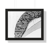 Door Arch Wood Detail - Hanuman Dhoka Royal Palace - Patan Durbar Square - Framed Photo Print