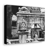 Five-Point Star, Patan, Nepal, Durbar Square - Canvas Print
