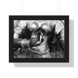 Statue Of Goddess Gana - Patan Nepal, Durbar Square - Framed Photo Print