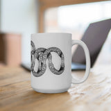 Chaos of Infinity White Ceramic Mug