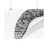 2 - Door Arch Wood Detail - Hanuman Dhoka Royal Palace - Patan Durbar Square - Premium Poster Print