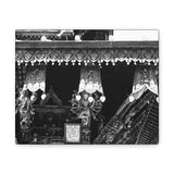 Storefront Wood Carved Hanging - Patan Nepal - Canvas Print