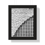 Traditional Nepalese Window Covering Design Detail - Patan Nepal Durbar Square - Framed Photo Print