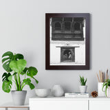 39 - Day In The Life Through a Window, 1972 - Kathmandu, Nepal - Framed Photo Print