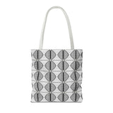 Spiritual Floral Tote Bag | OM Symbol Design