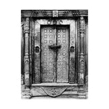 Brass Doors At Royal Palace - Patan Nepal, Durbar Square - Premium Poster Print