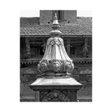 Brass Temple Tower - Patan Nepal, Durbar Square - Premium Poster Print
