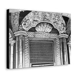 Royal Window Grate Covering Detail - Patan Nepal, Durbar Square - Canvas Print